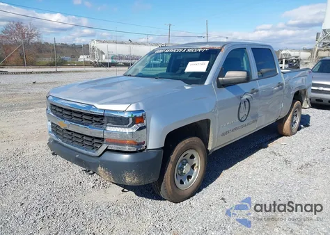 2018 Chevrolet Silverado 1500 Wt из США, поврежденный, VIN 3GCUKNEC0JG640413